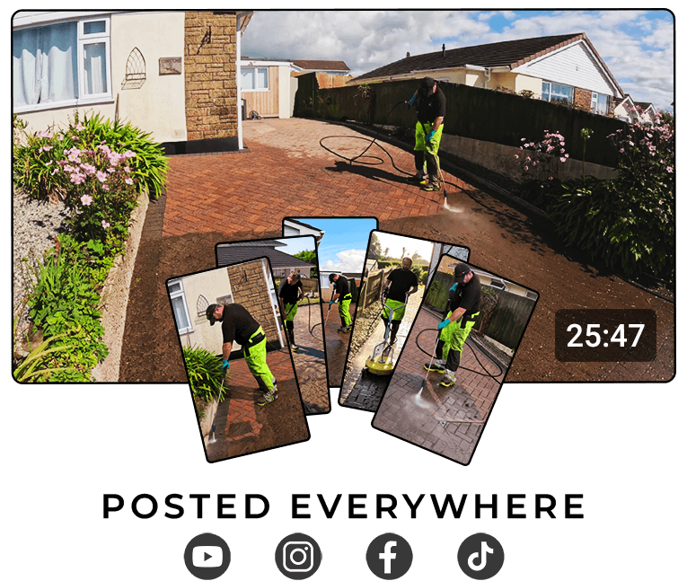 Example content pack outputs from one filmed job